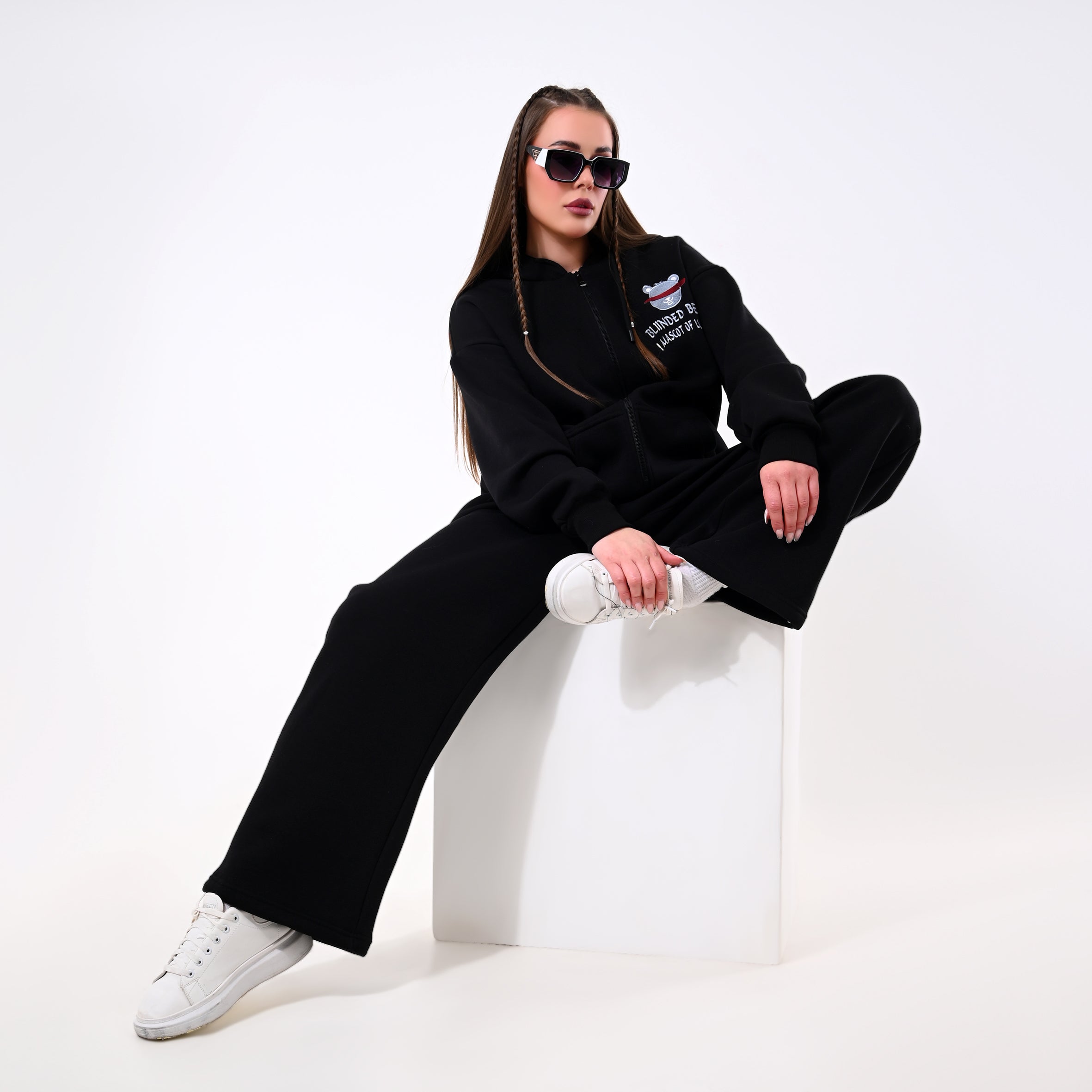 Black Blinded Bear Set - Peaco