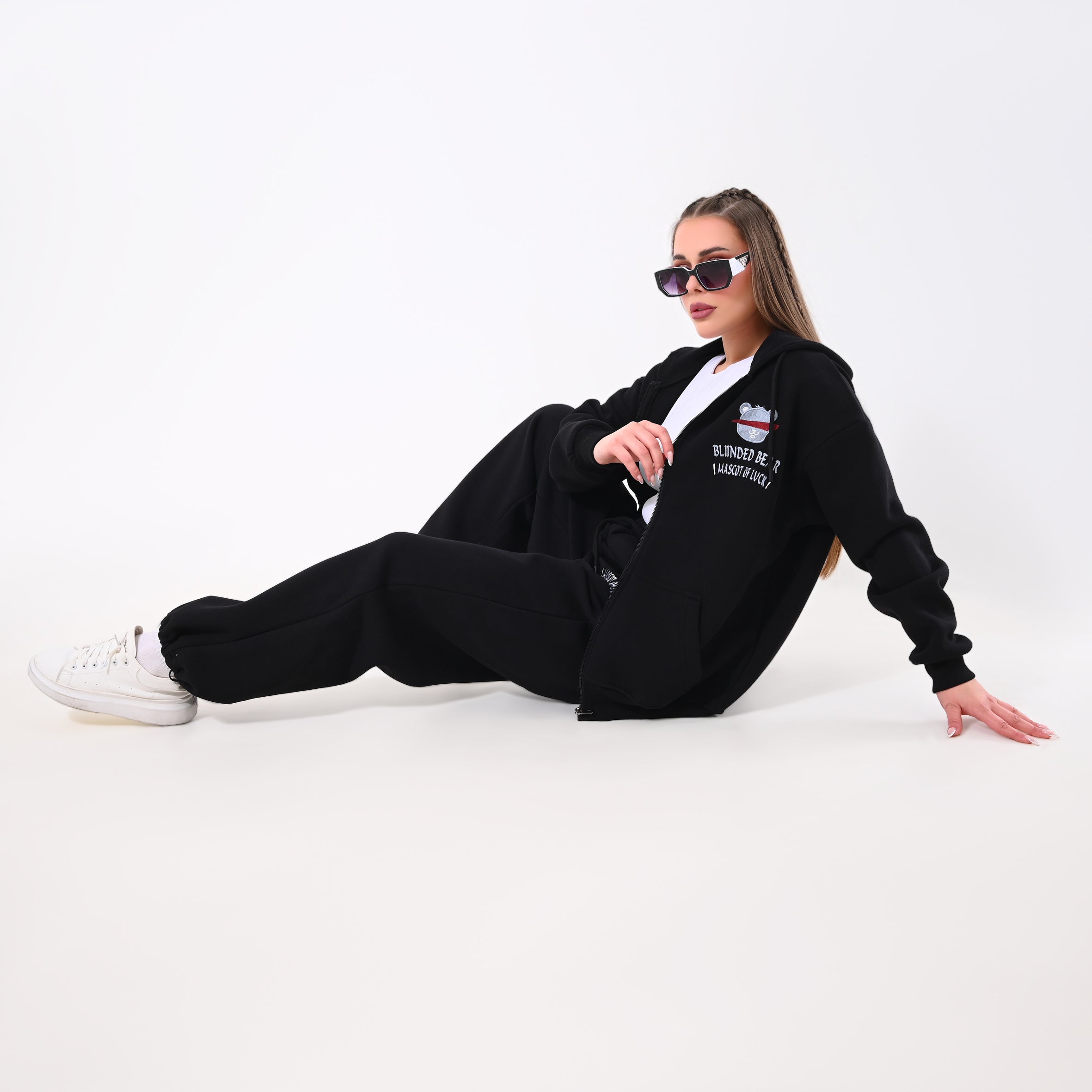 Black Blinded Bear Set - Peaco