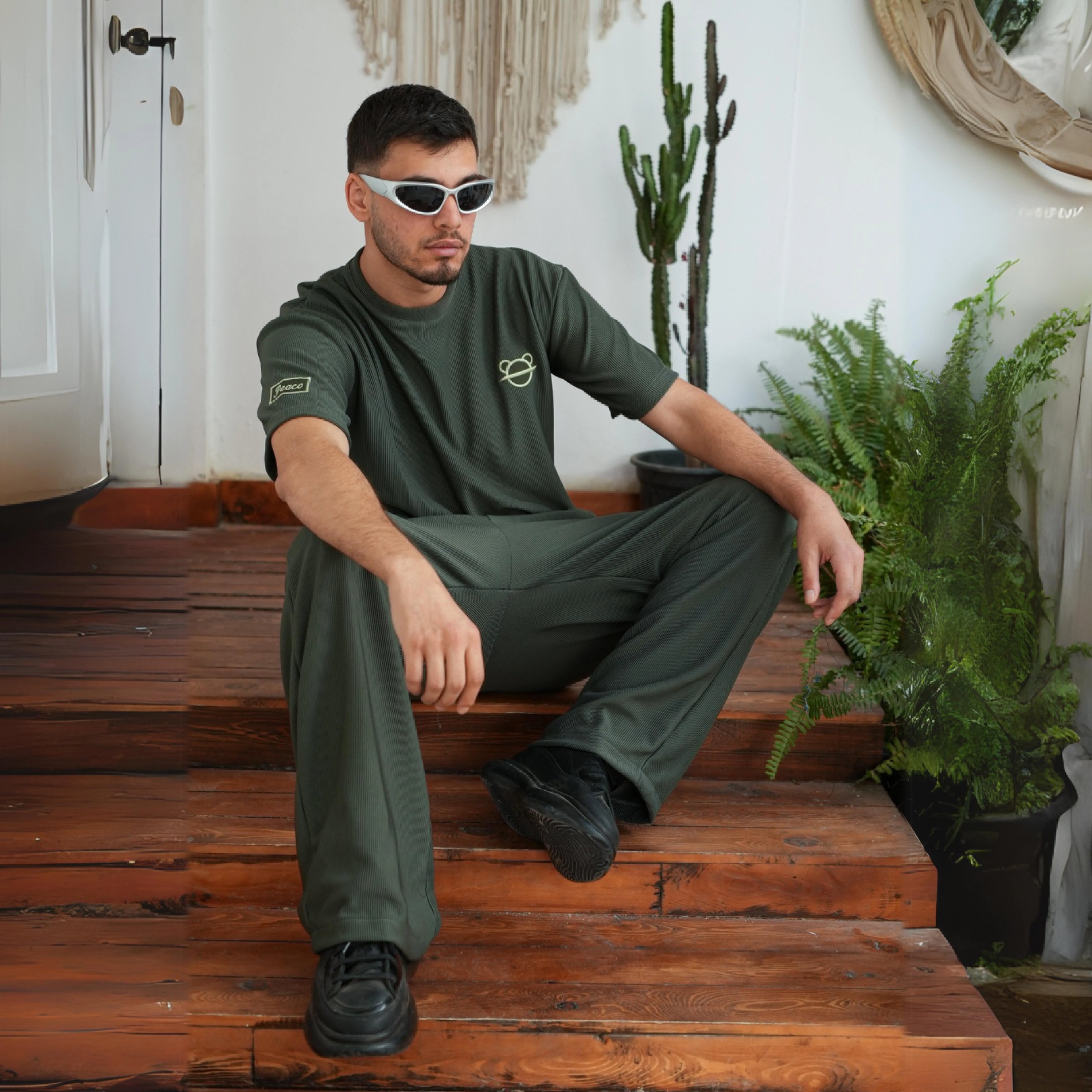 Green Unisex Summer Set - Peaco