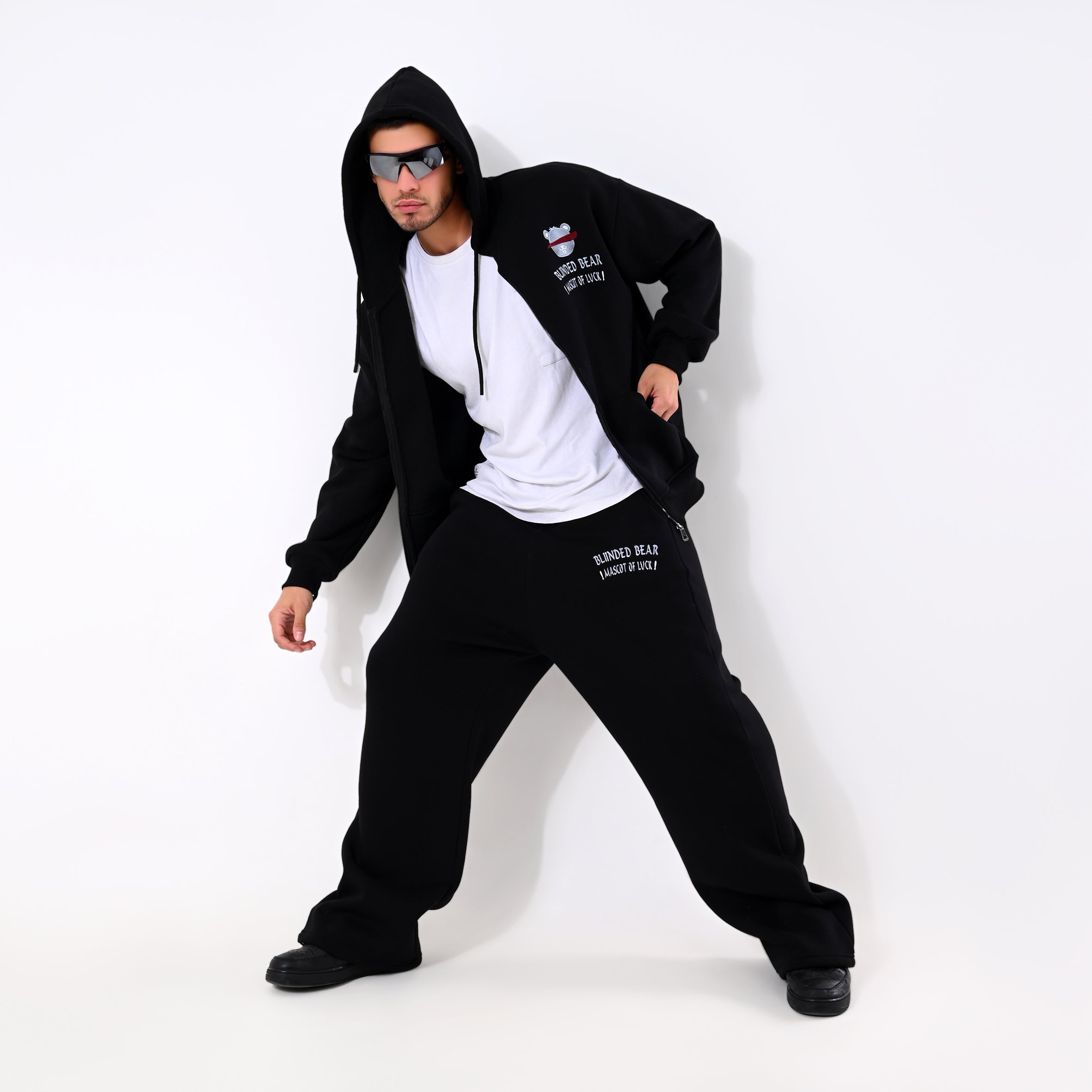 Black Blinded Bear Set - Peaco