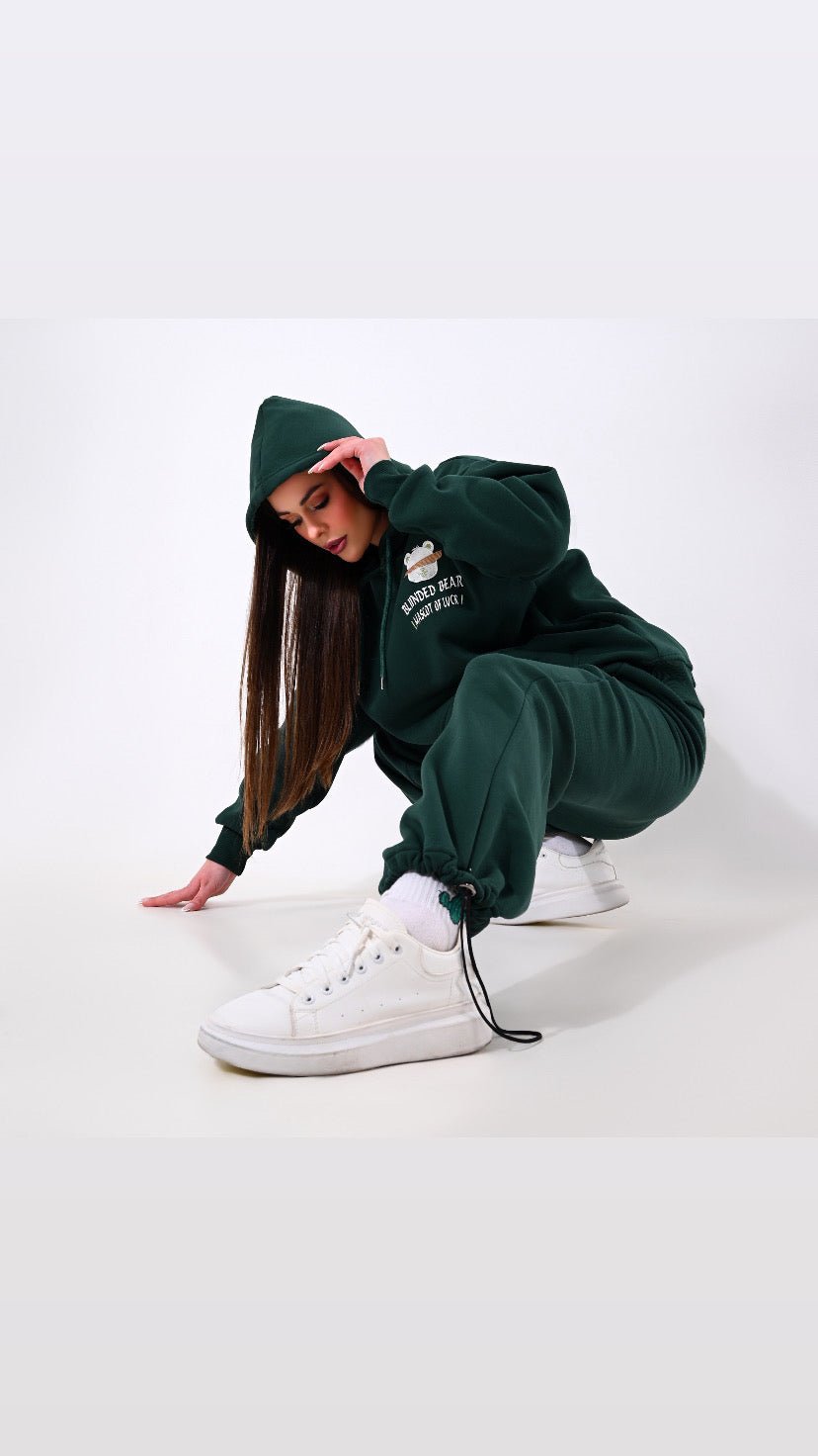 Green Blinded Bear Set - Peaco