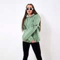Mint Blinded Bear Hoodie - plain - Peaco