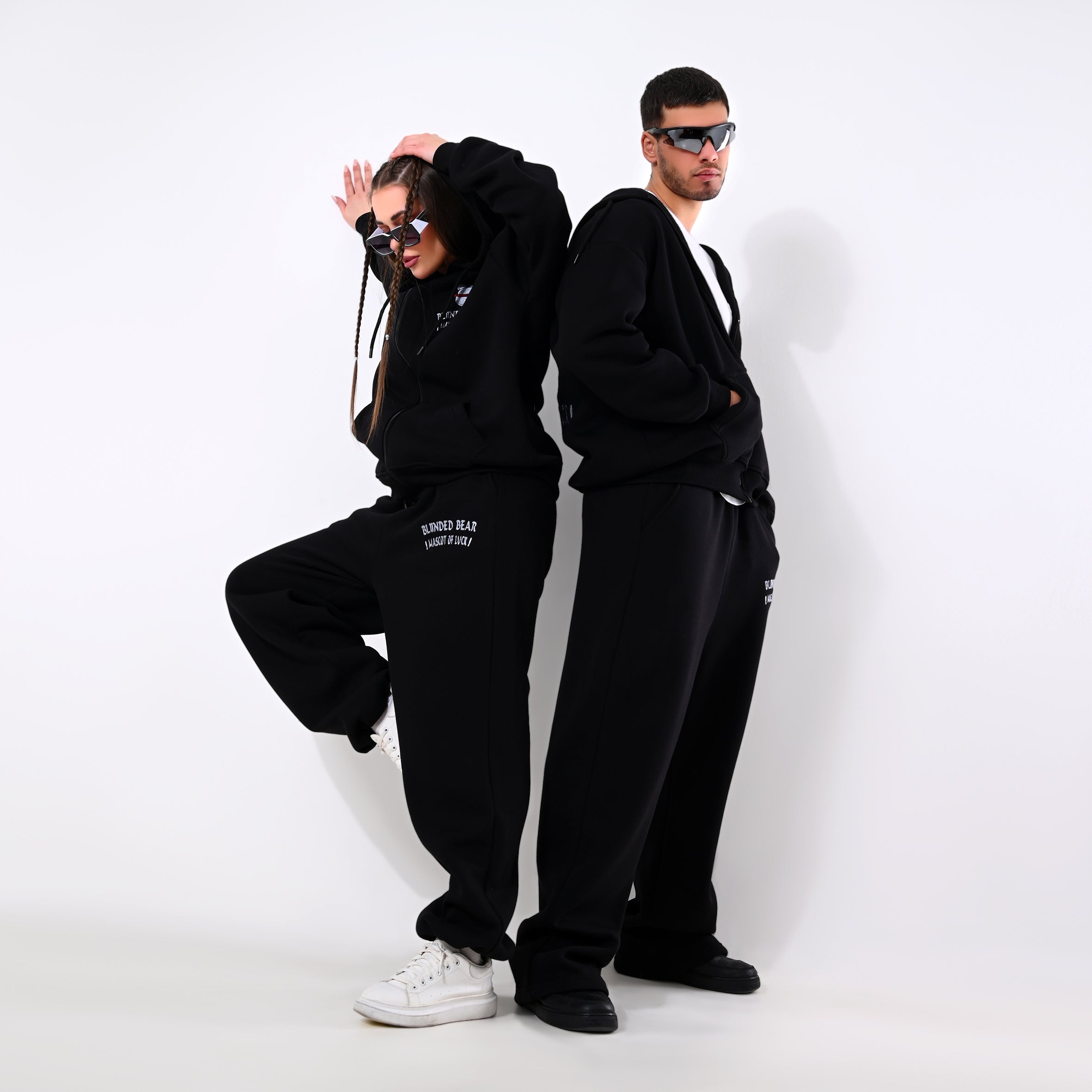 Black Blinded Bear Set - Peaco