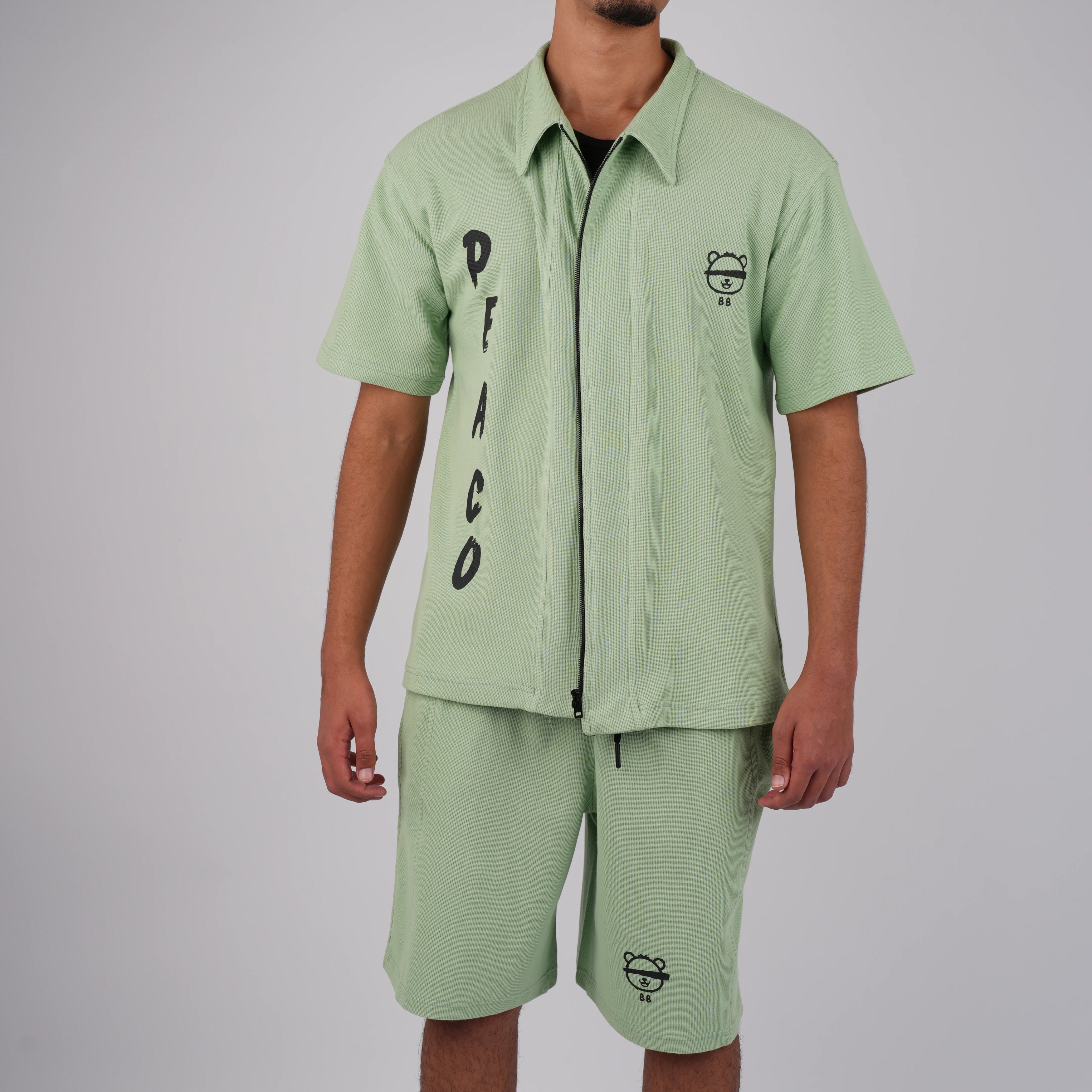 Mint Short Set - Peaco