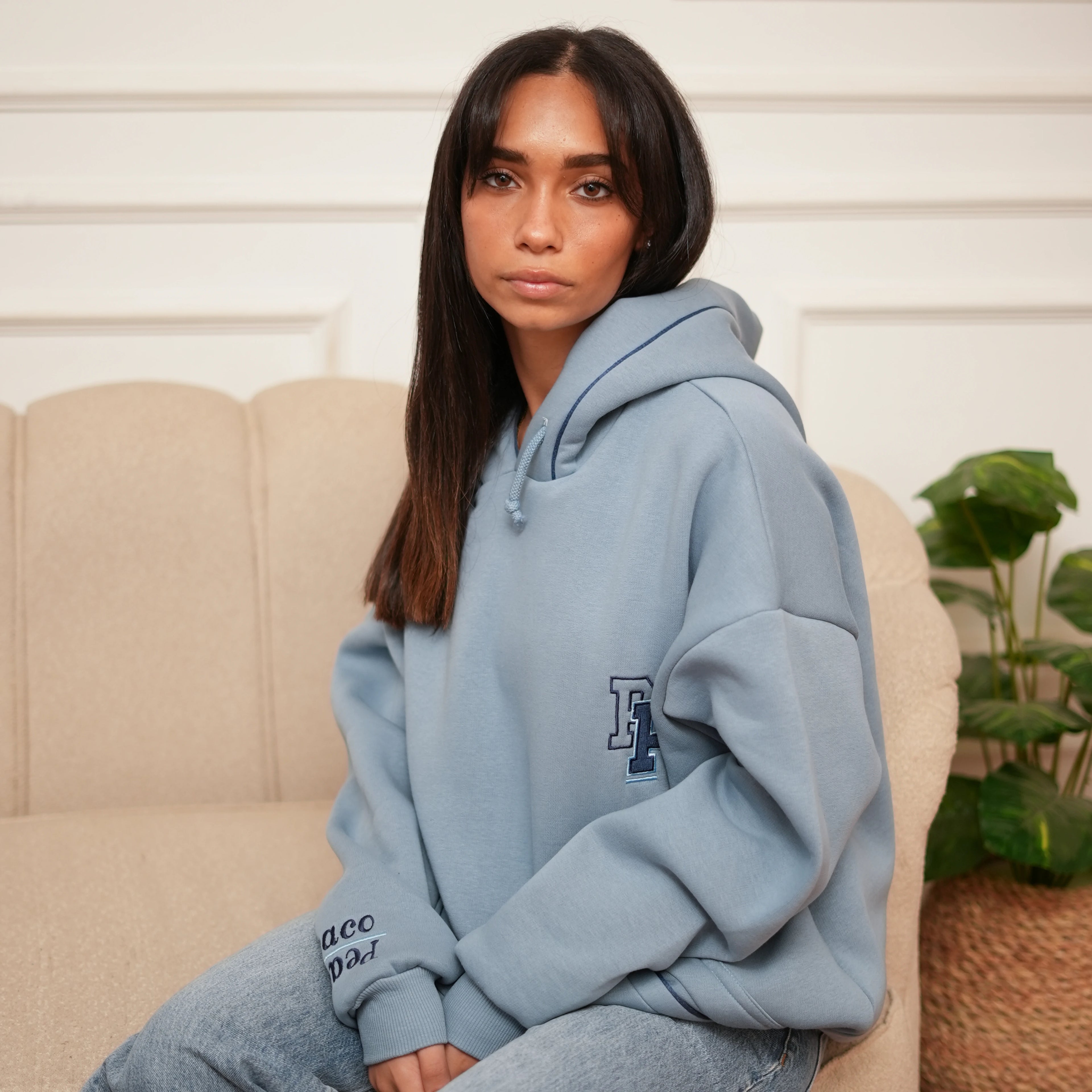 Sky Blue PP Hoodie - Peaco