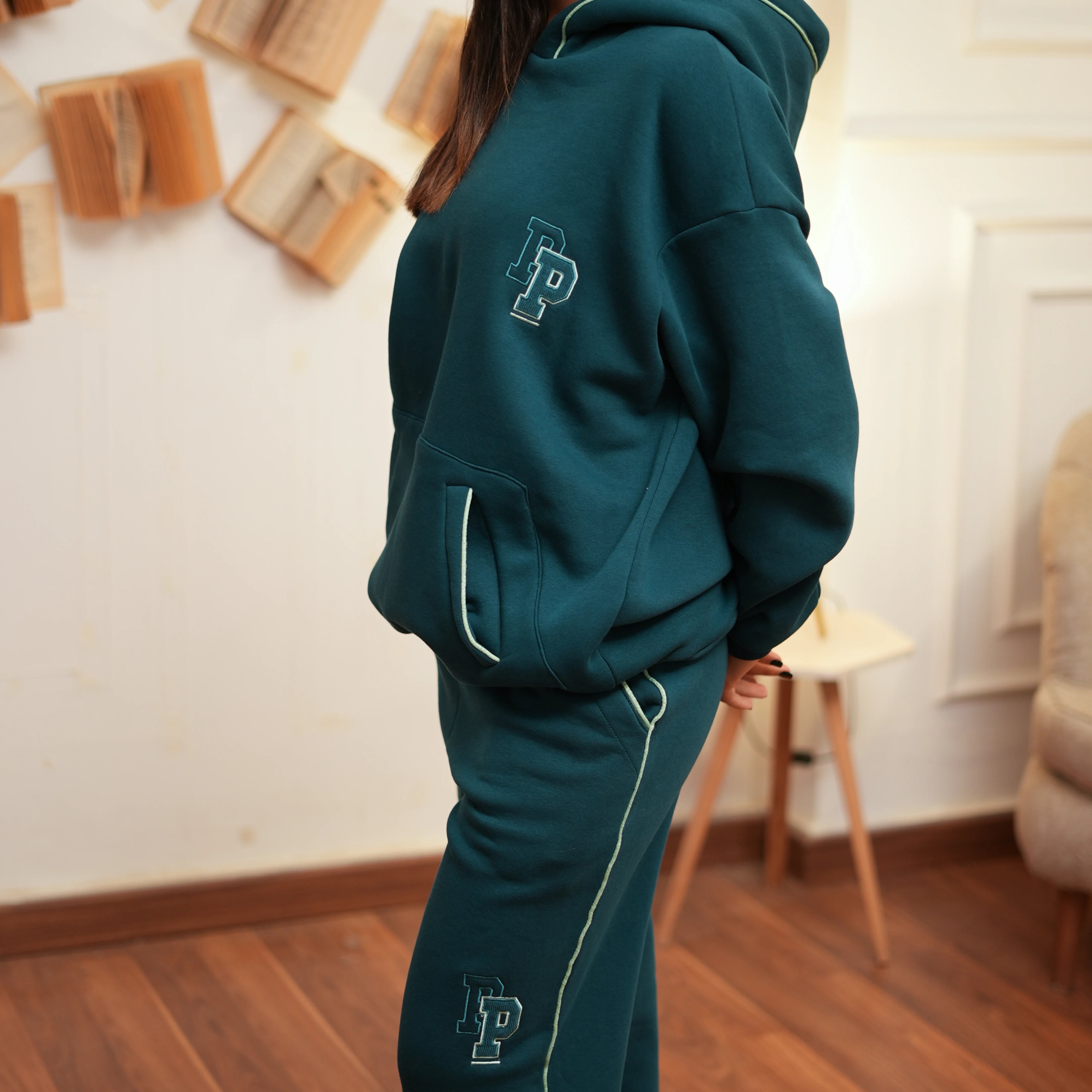 Teal PP Hoodie - Peaco