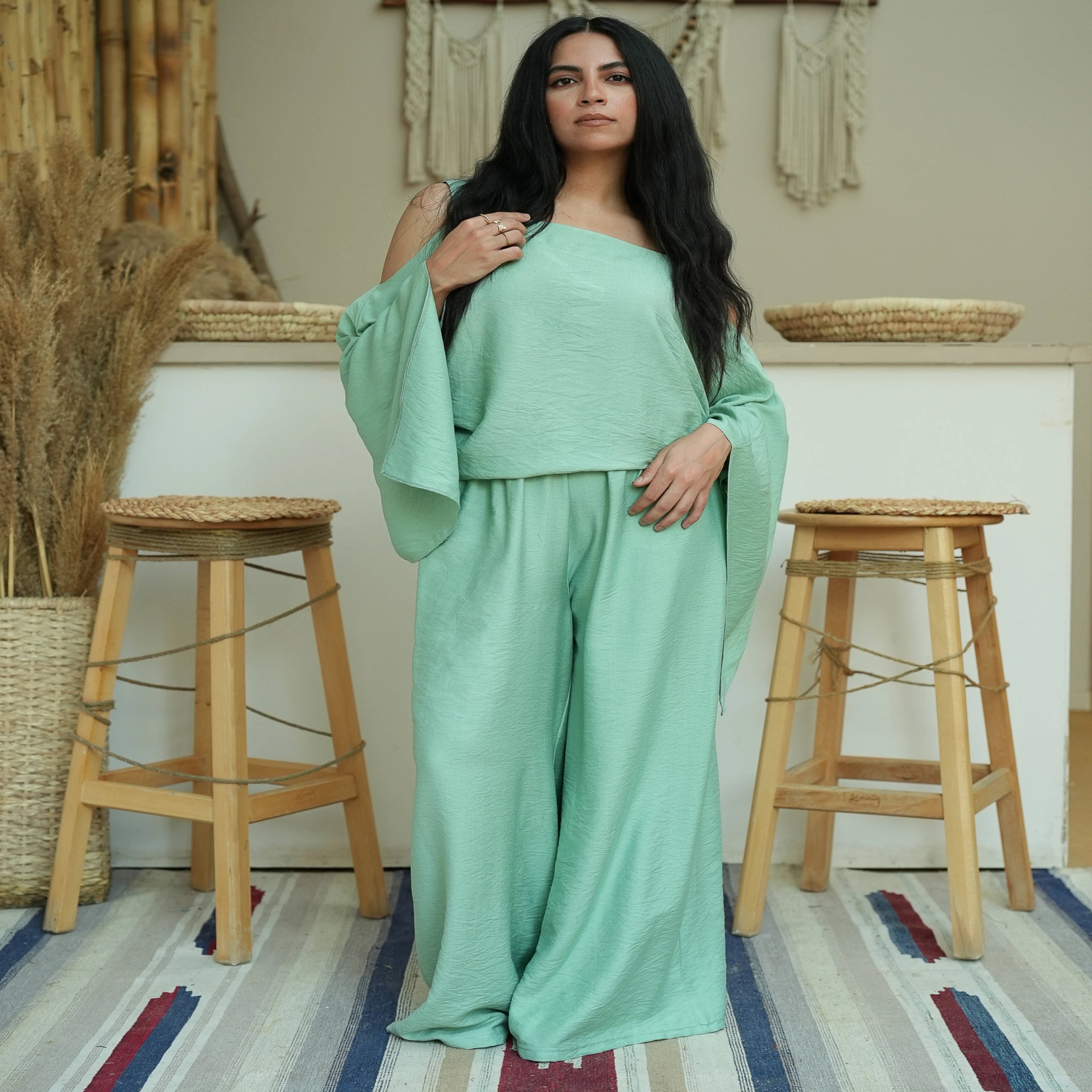 Mint Off - shoulders Smart Set - Peaco