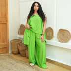 Green Off - shoulders Smart Set - Peaco