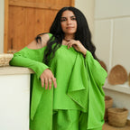 Green Off - shoulders Smart Set - Peaco