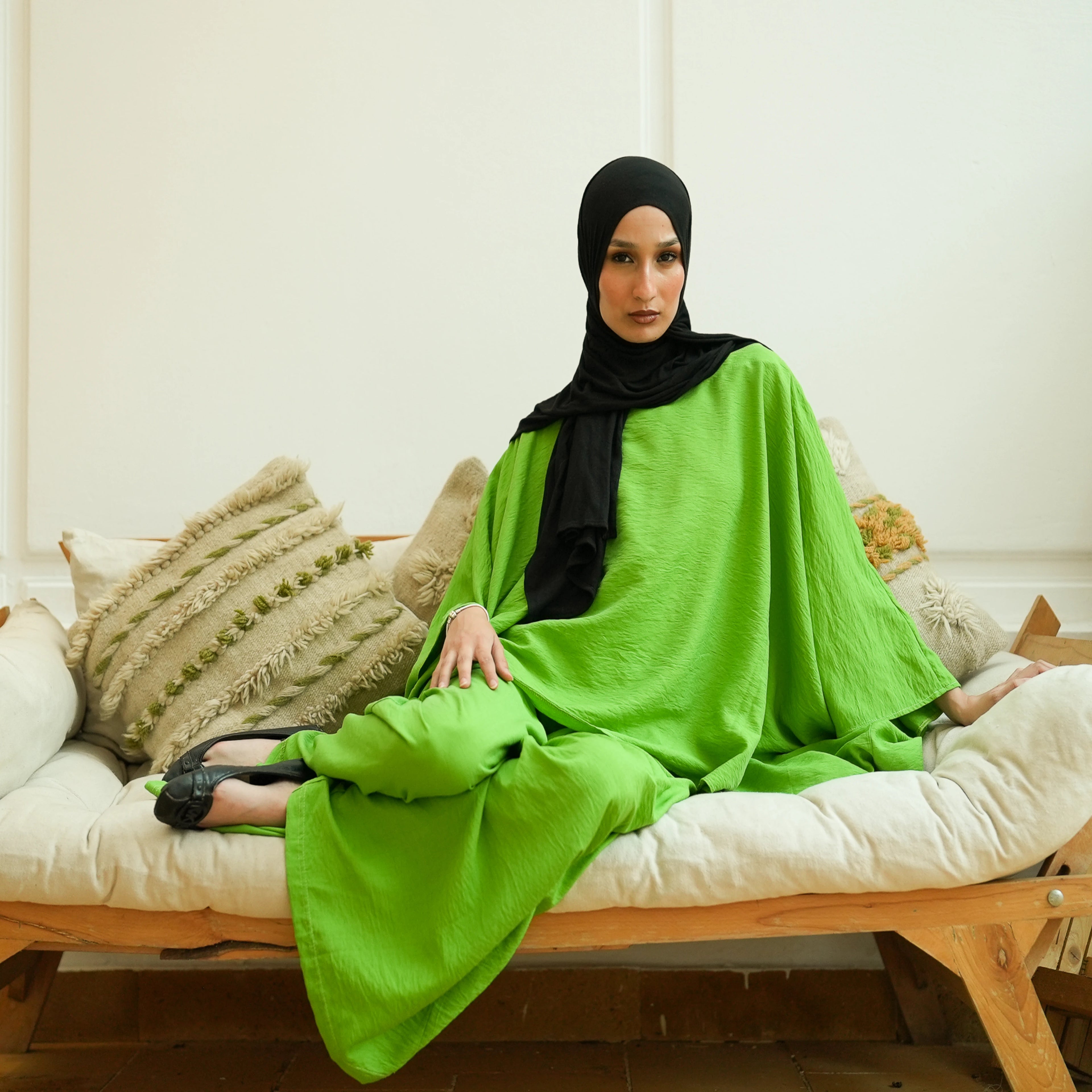 Green Puncho Smart Set - Peaco