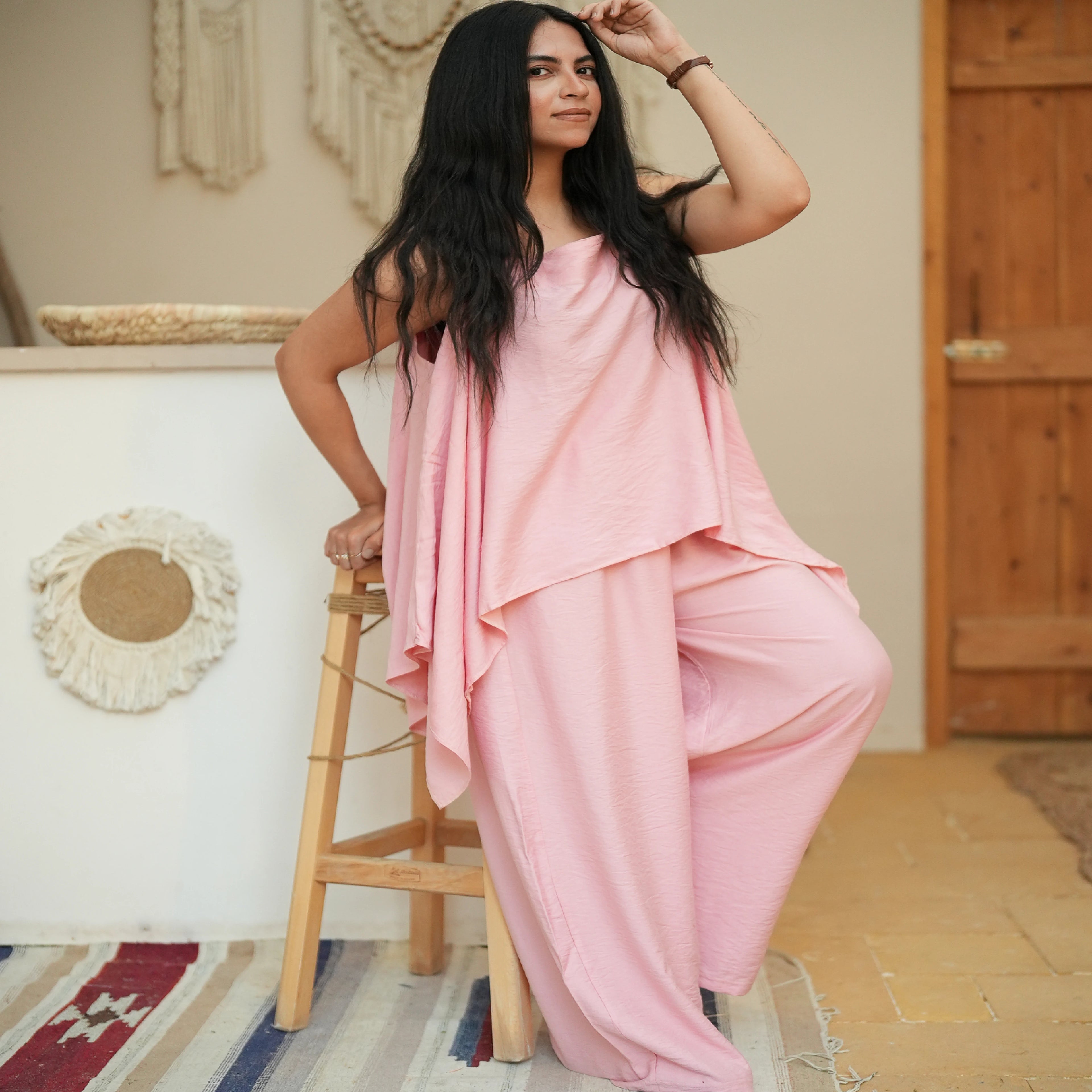 Pink Off - shoulders Smart Set - Peaco