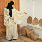 Beige Puncho Smart Set - Peaco