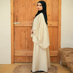 Beige Puncho Smart Set - Peaco