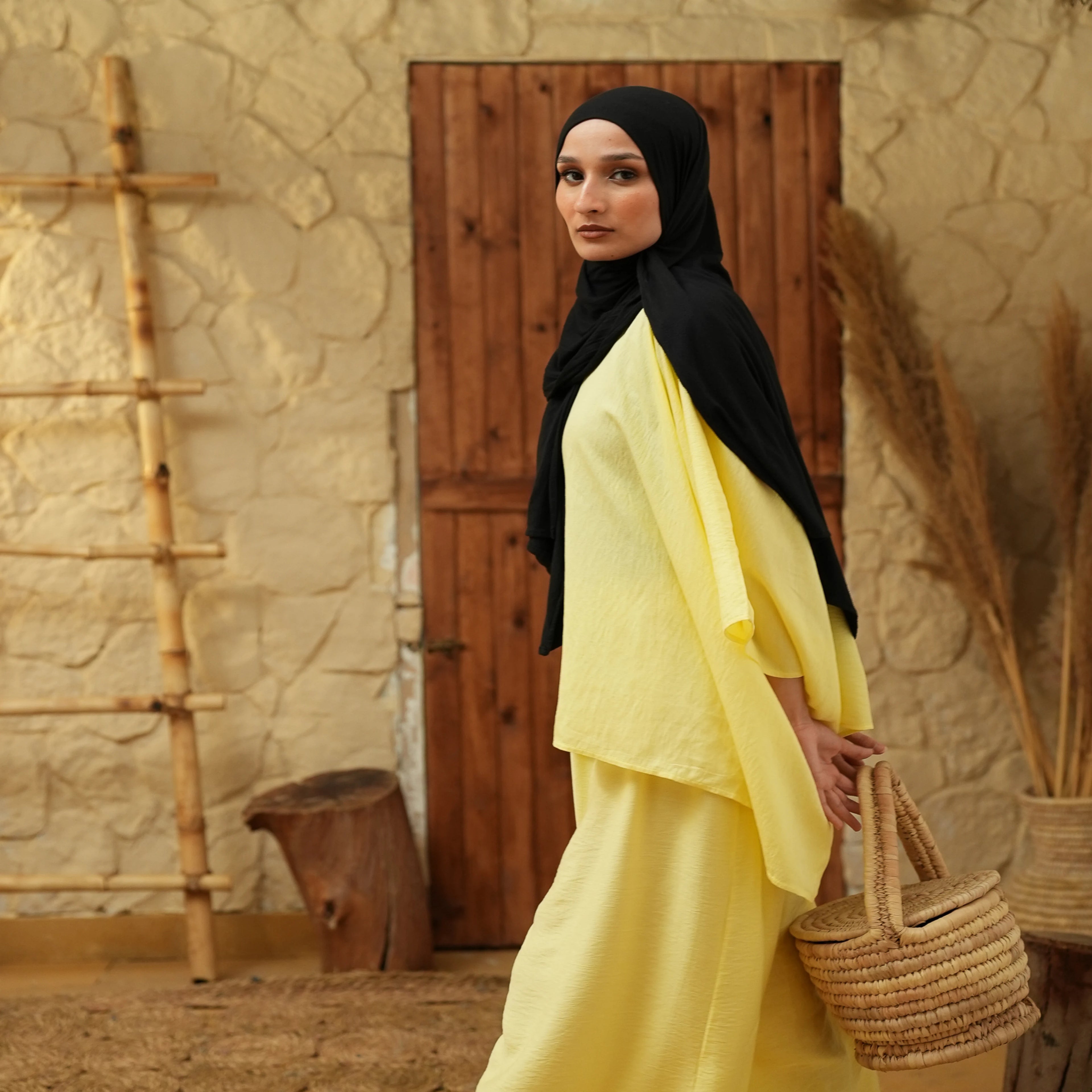 Yellow Puncho Smart Set - Peaco