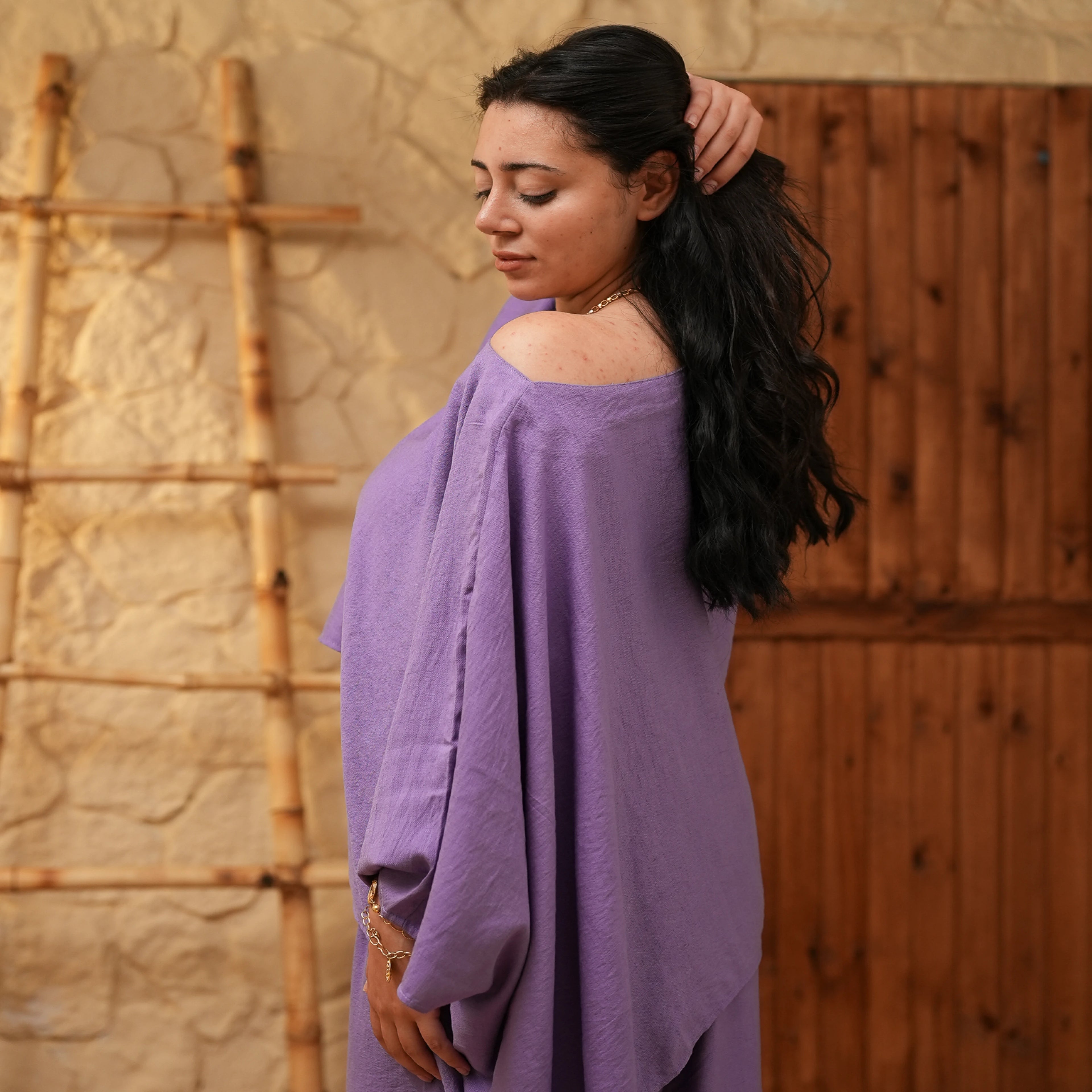 Purple Puncho Smart Set - Peaco