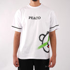 White Blinded Bear Summer T-shirt - Peaco