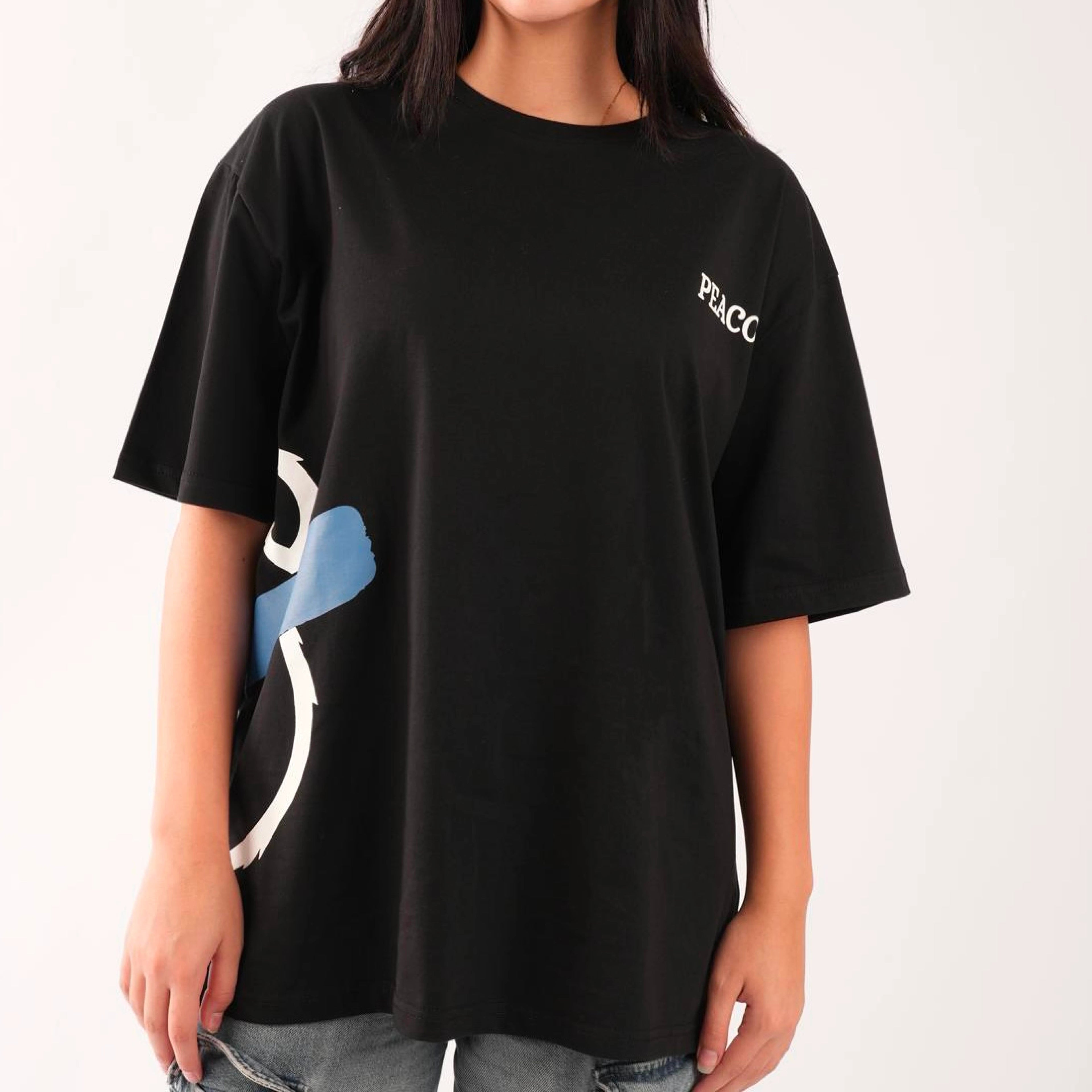 Black Blinded Bear Summer T-shirt - Peaco