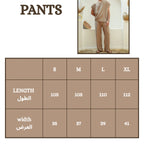 Beige Unisex Linen Set - Peaco