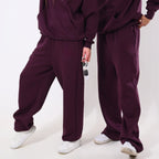 Burgundy Pants - plain - Peaco