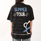 Black Blinded Bear Summer T-shirt - Peaco