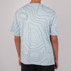 Sky Blue Blinded Bear Summer T-shirt - Peaco