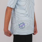 Sky Blue Blinded Bear Summer T-shirt - Peaco